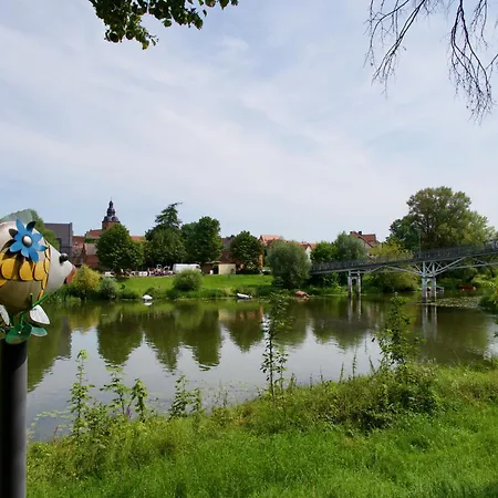 Bilderbuchcafe - Ferien No 5 - Markt 7 Lägenhet Havelberg